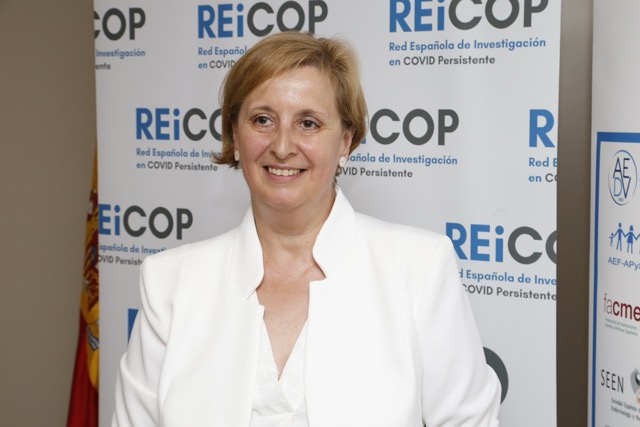 Pilar Rodríguez Ledo, presidenta de la Sociedad Española de Medicina General y de Familia (SEMG) y presidentan de la Red Española de Investigadores en COVID Persistente (REICOP)